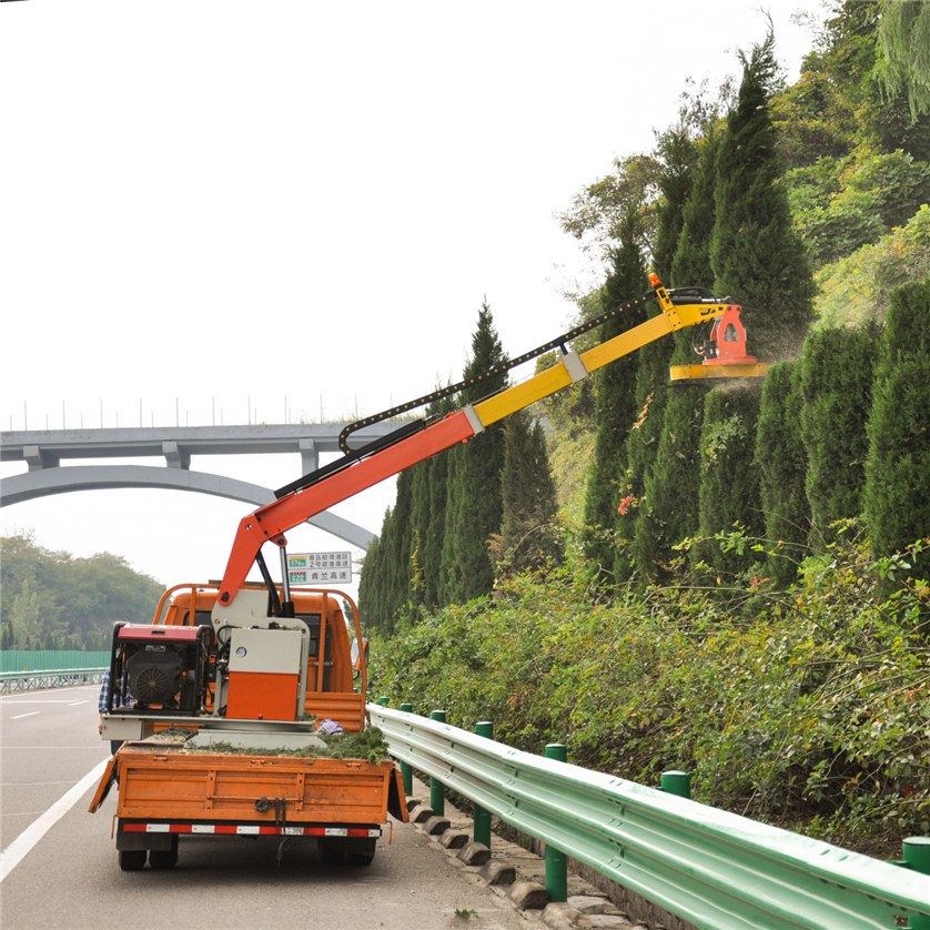 綠籬修剪機高速公路隔離帶施工