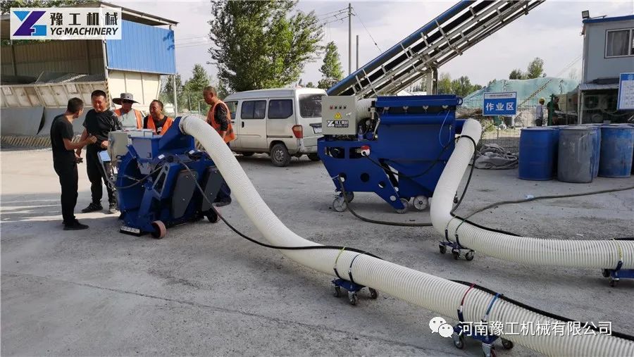 路面拋丸機(jī)處理混凝土地面